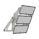 Ledvance LED Floodlight Max Radial 10 Aluminium Grijs 1800W 252900lm 10D - 730 Warm Wit | IP66 - Symmetrisch