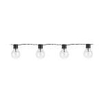 Eglo LED Prikkabel Partaj Zwart 4.5M - 830 Warm Wit | incl. 16 Lichtbronnen