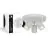 D'Lite Plafondlamp Trop Wit | Geschikt voor 3x GU10 