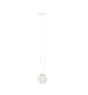 Emibig Hanglamp Glam Staal Wit | Geschikt voor 1x E14 - Max 10W