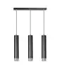 Emibig Hanglamp Kibo Staal Zwart | Geschikt voor 3x GU10 - Max 10W