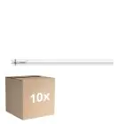 Voordeelpak 10x Philips Master LED Buis T8 (EM/Mains) Ultra Output 13.5W 2500lm - 840 Koel Wit | 120cm - Vervangt 36W